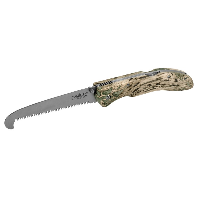 Camillus Cloak 4.25" Titanium Bonded 420 Steel Saw Prym1 Handle