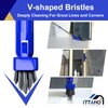 ITTAHO 12" Wide Floor Scrub and Grout Brush Set With