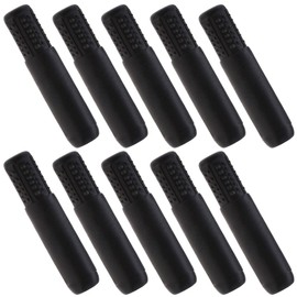 ECSiNG Pack of 10 Car Door Lock Pin Button Cover Plastic 104356755 893837187C Compatible with 80 100 200 A8