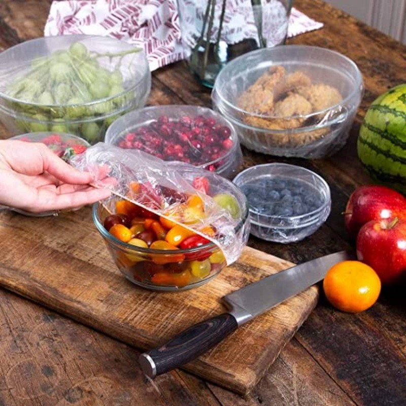 Fresh Keeping Bags Covers - Stretch Plastic Bowl Covers &