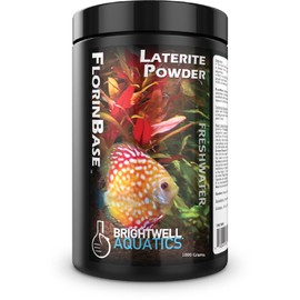 Brightwell Aquatics FlorinBase Laterite Powder - Natural Laterite Clay Substrate for Planted and Freshwater Shrimp Aquaria