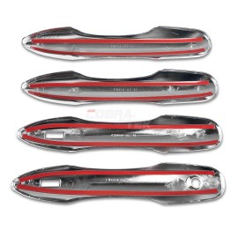 CBK For 18–20 Toyota Camry Chrome Door Handle Cover Trim 4DR w/ Smart Key Cutout