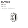 DTGN #8-32 UNC Hex Nuts - 100Pack - Good for