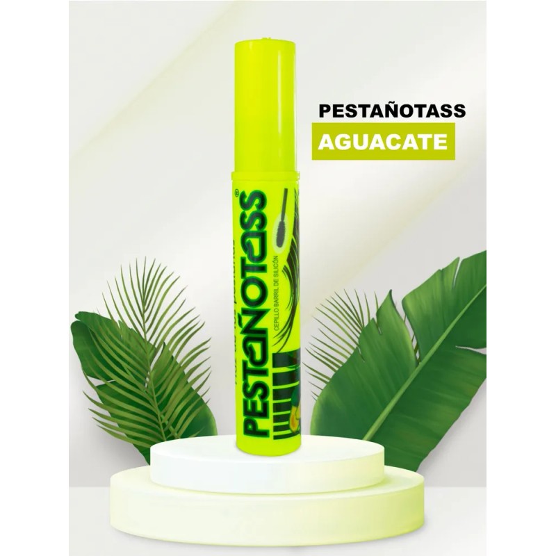 Máscara Para Pestañas Pestañotass Con Aguacate Negro