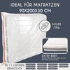 Plastic Mattress Cover 90 x 200 cm (Thickness 30 cm)