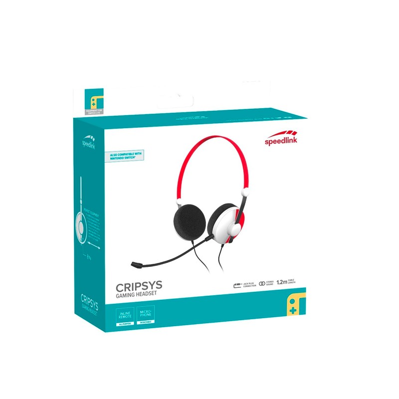 Speedlink Cripsys Gaming Headset Stereo Headset for All Switch Consoles