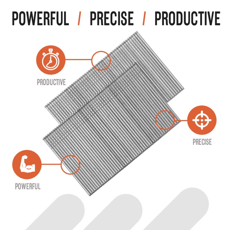 Paslode, Finishing Nail, 650285, Straight, 16 Gauge, 2,000 per Box,