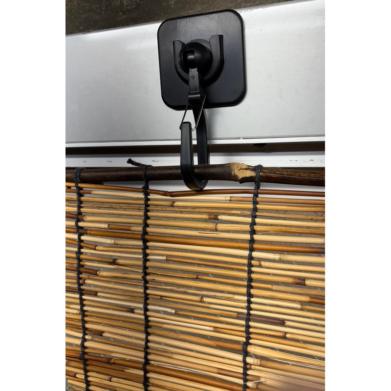 Suikan Norensho Awning Hanger, Strong Flexible Hook, Double Sided Tape,