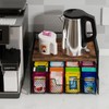 BCOZLUX Tea Bag Organizer, Wooden Tea Organizers and Storage Box