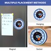 Visual Timer, 60 Minutes Magnetic Precise Mechanical Kitchen Timer, Stainless