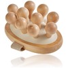 Croll and Denecke 60098 Cellulite Hand Brush with Wooden Feet