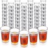 Hushee 100 Pcs 60th Birthday Shot Glasses Bulk, 1.4oz Cheers