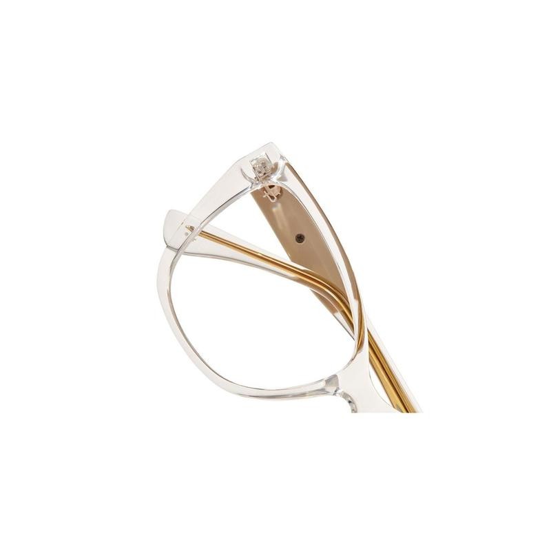 The Camille Blue Light Glasses - Color: Crystal