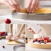 Decora 0064035 Round Perforated Stainless Steel Baking Frame Diameter 20