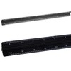 Imperial Architectural Scale Ruler,Standard 12 Inch Triangular Scale Ruler,Architectural Scale