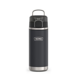 THERMOS ICON SERIES, Water Bottle with Spout - 18 Ounce, Granite - Stainless Steel Vacuum Insulated Water Bottle with Lid