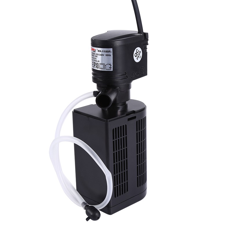 Multi function 3 in 1 Aquarium Filter Submersible Oxygen Pump