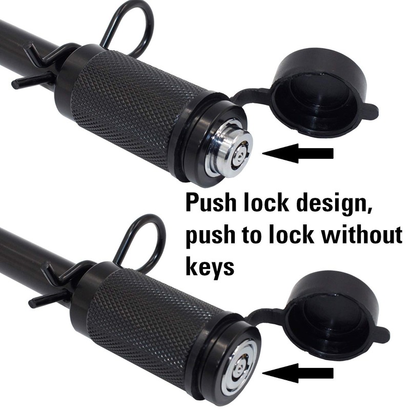 TowWorks 79632 Keyed Alike 5/8" Trailer Hitch Lock Set with