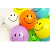 25 Assorted Smile Balloons 12"/30cm Balloons