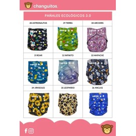 Paquete 5 Pañales Absorción Pro 3.0                                                                                                                   