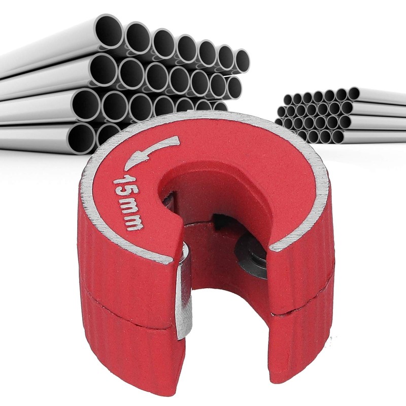 Pipe Cutter, Tube Cutter 15mm Replaceable Cutter Wheel for Copper