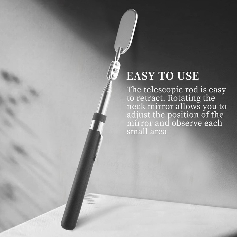 Micvtve 3 x telescopic inspection tool for checking the condition