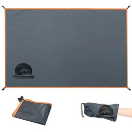 Underwood Aggregator Tent Footprint - Waterproof Camping Tarp with Heavy Duty Grommet, Ultralight Outdoor Tent Floor Mat, PU3000mm Ground Sheet for Backpacking, Hiking, Hammock, Picnic, Beach