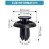 CARSO Replacement Expanding Rivets Diameter 8 mm Compatible with Mazda
