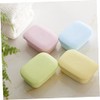 Alipis Lightweight Soap Dispenser Soap Case Container Plastic Pink for