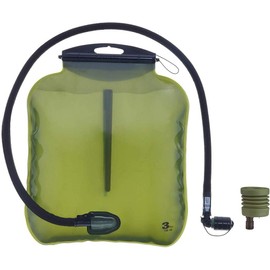 Source Tactical ILPS 3L Low Profile Widepac Bladder - for Integration with Ballistic Vest - High-Flow Storm Drinking Valve - Leakproof Widepac Closure - Including UTA Rapid Refill Adaptor - 100oz