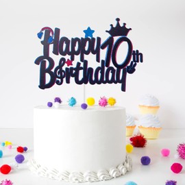 Decoración para tarta de feliz cumpleaños (10)