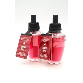 Country Apples, Bath and Body, Wallflowers Home Fragrance Refills, 0.8 fl oz each, 2 pack