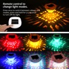 Longzhuo Solar Pool Lighting Floating USB Hanging Pond Lighting Underwater