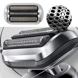 Upgraded 73S 7020s, 7025s, 7085cc, 7027cs Electric Shaver Replacement Head w/Sealed Packaging for Braun Series 5/6 Braun Shaver 73S 50-R1000S/50-B1300S 6075Cc 6020S