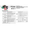A20F-31E20QM3S, 22mm Selector Switch, 3 Positions, Illuminated, Spring Return from