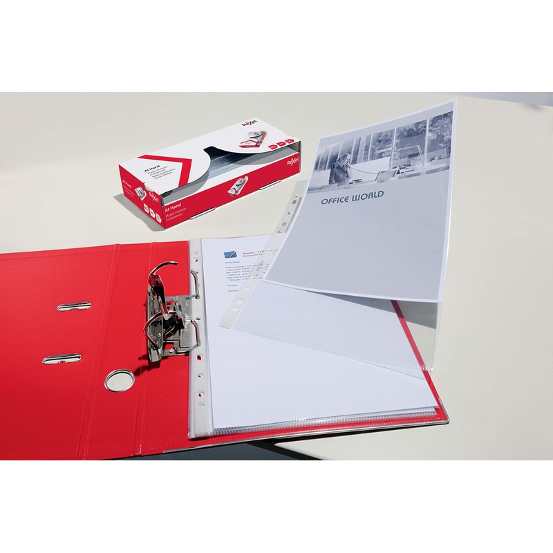 Rexel 2115500 Plastic Pocket Dispenser Transparent