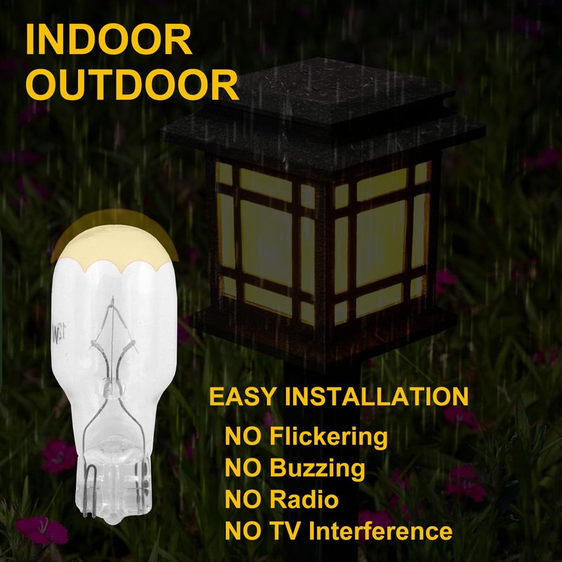 12-Pack 12 Volt 11 Watt Low Voltage T5 Landscape Light