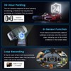 360° Dash Cam Front/Rear/Inside/Side 4-Channel Dash Camera FHD 1080P×4 Car