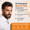 Men's Beard Dye 3 in 1, Brown Beard Hair Dye