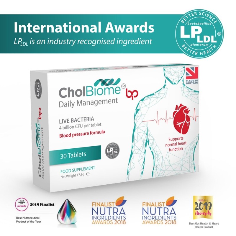 Cholbiome CholBiome BP Tablets - 30 Tabs, 4 Billion CFU/Serving