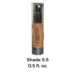 URBAN DECAY Naked Skin Liquid Foundation Shade 5.5 Travel Size 0.5 fl. oz New