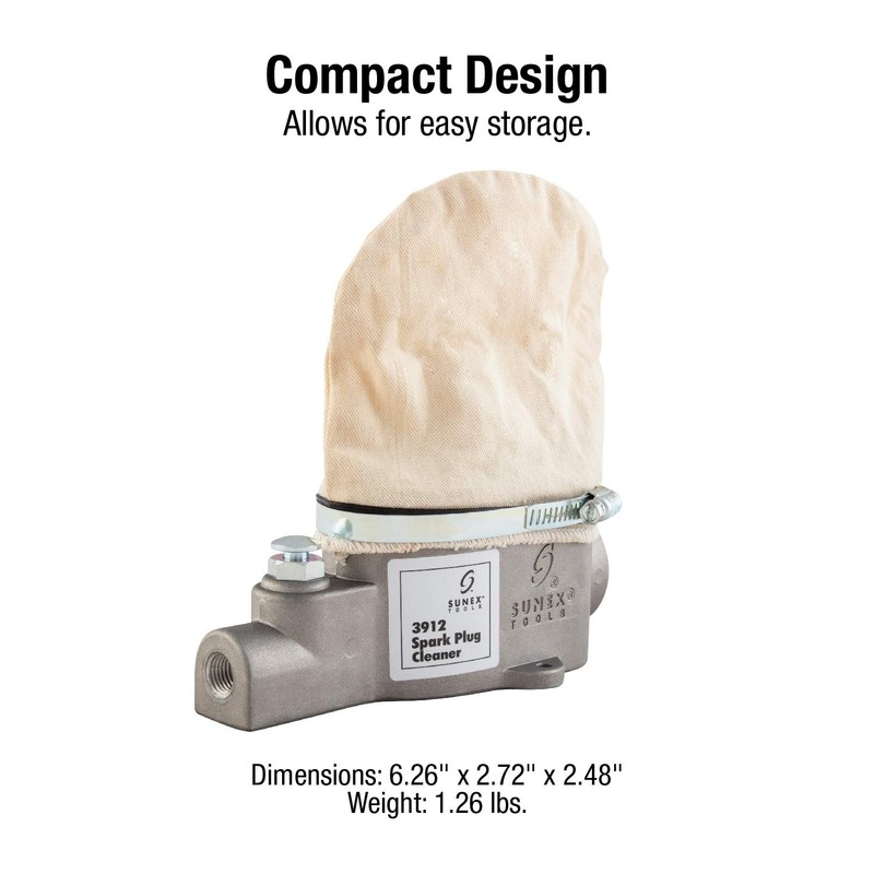 SUNEX TOOLS 3912 Spark Plug Cleaner