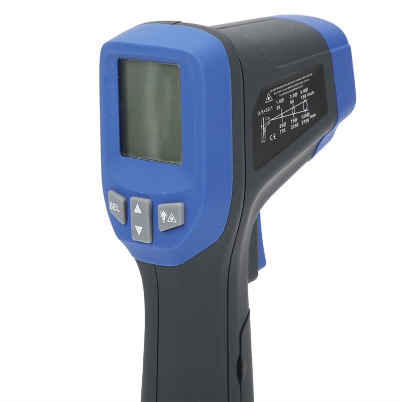 Infrared Thermometer NonContact Laser Professional IR Gun Industry Temperature Meter