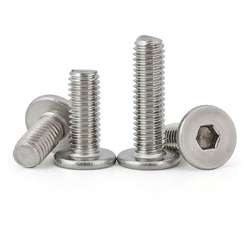Low Profile Thin Head Stainless Steel Bolts Hex Head 6-30mm