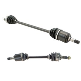 TRQ Front CV Axle Shaft Assembly Set Compatible with 1991-2002 Ford Escort 1990-1994 Mazda 323 Protege 1991-1999 Mercury Tracer