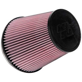 K&N K&N High-Flow Original Lifetime Universal Clamp-On Air Filter: High Performance, Premium, Washable: Flange Diameter: 6 In, Filter Height: 7.5 In, Flange Length: 1 In, Shape: Round Tapered, RU-1041