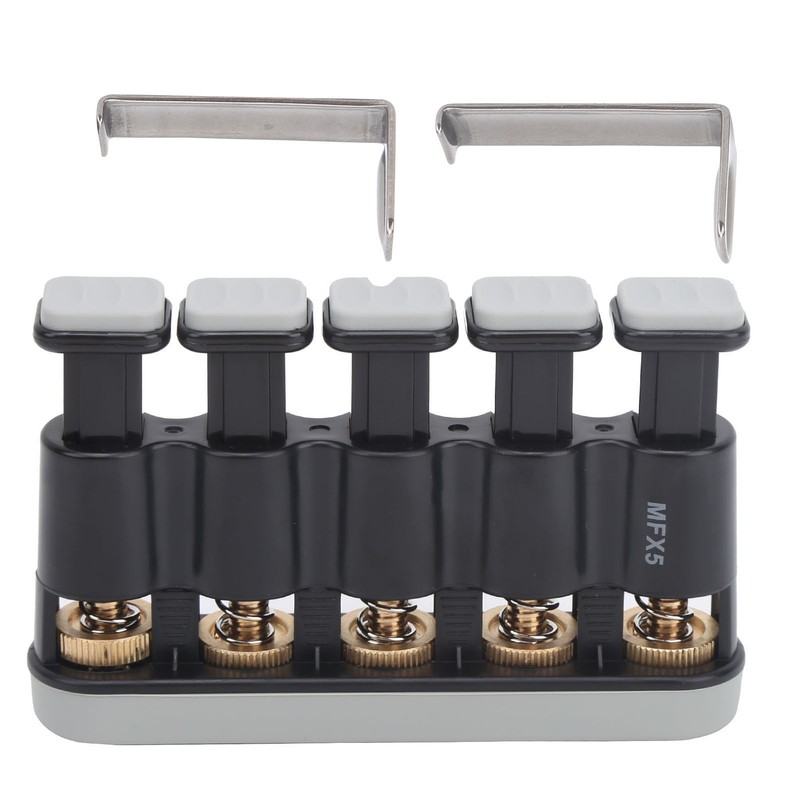 Piano Finger Trainer 5‑Key Adjustable Strengthener Musical Instrument Grip for