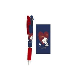 Kami 304684 [Made in Japan] [Snoopy] [SNOOPY] Jetstream 3 Color Ballpoint Pen [0.5 mm] [Heart] [Peanuts] [Woodstock] [Snoopy] [Ballpoint P] [Writing Instruments] [Stationery] [School] [Study]