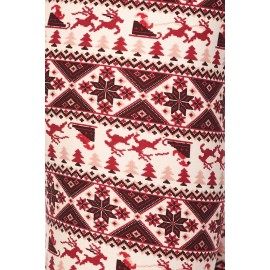 TC Collection PLUS SIZE Buttery Soft Always Brushed Christmas Leggings TC/P274