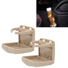 2pcs Foldable Car Cup Holder Vehicle Door Drink Holder with